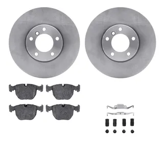 R1 Concepts WFWH1-31045 E- Line Series Brake Rotor W/ Ceramic Brake Pads & Hdw